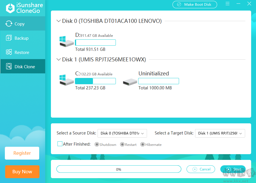 iSunshare CloneGo綠色版