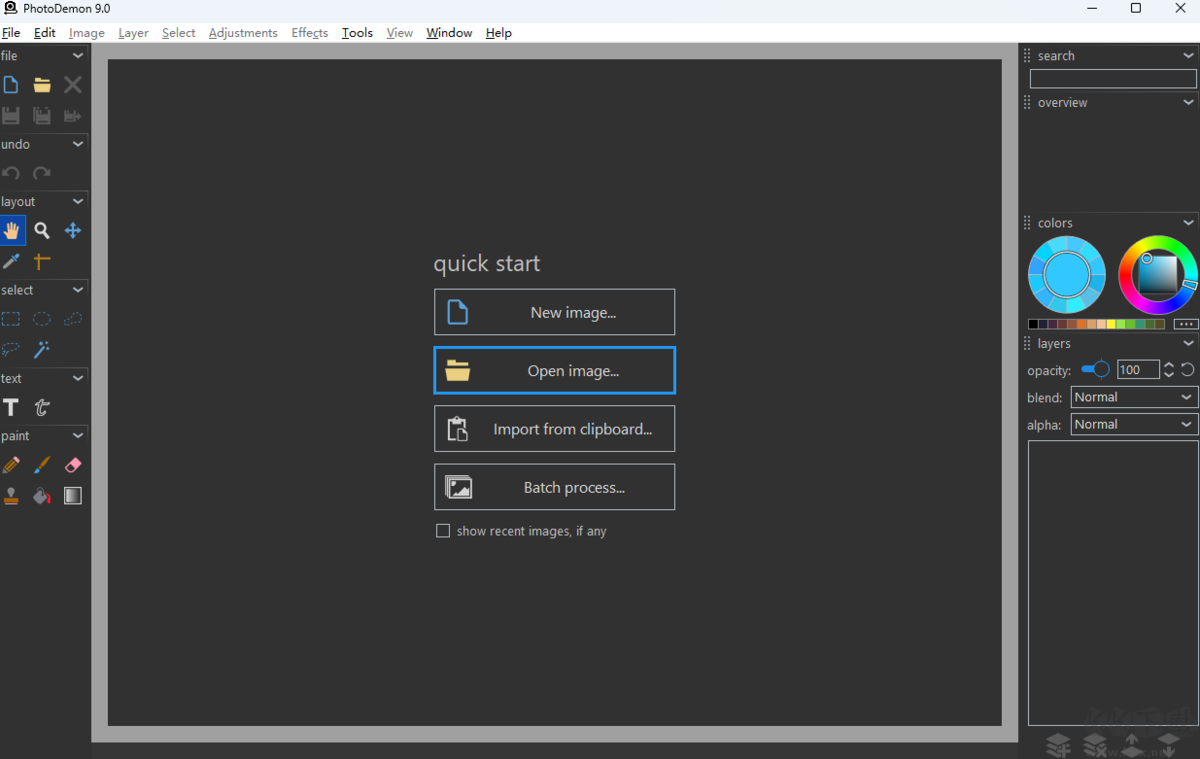 PhotoDemon(圖片編輯工具)