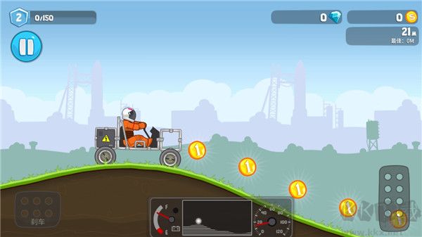 暴爽瘋狂賽車無限磚石金幣版