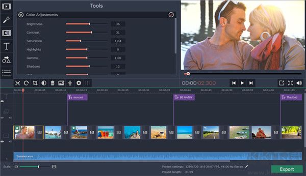 Movavi Slideshow Maker(制作動畫工具)