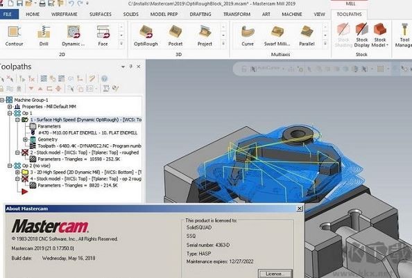 Mastercam(CAD制圖輔助工具)