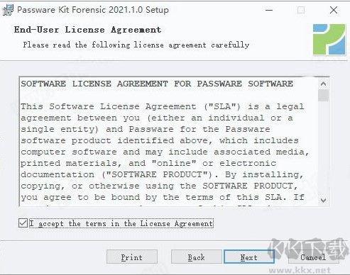 Passware Kit破解版安裝步驟1