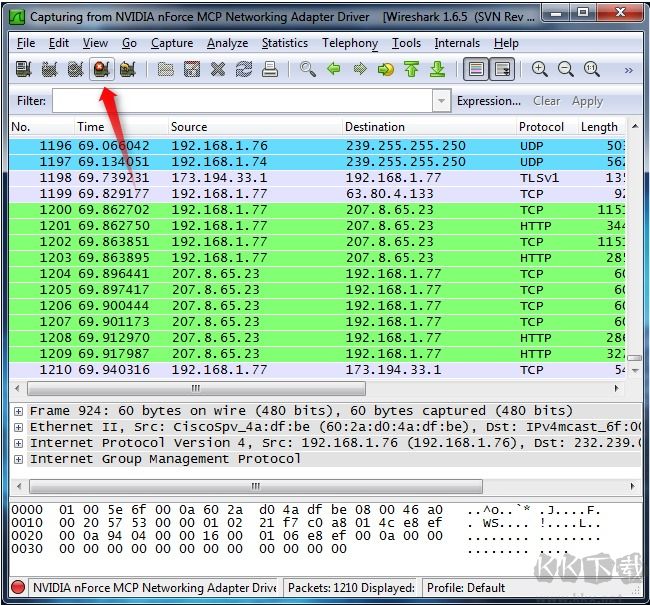 wireshark(網(wǎng)絡(luò)抓包工具)