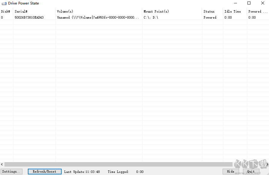 Drive Power State綠色版