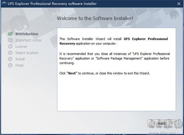 UFS Explorer Professional Recovery破解版安裝步驟2