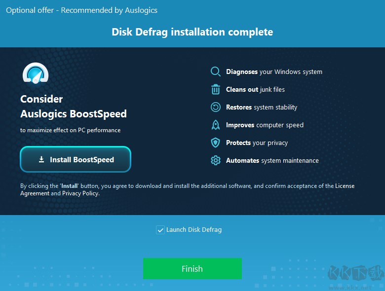 Auslogics Disk Defrag(磁盤碎片整理工具)