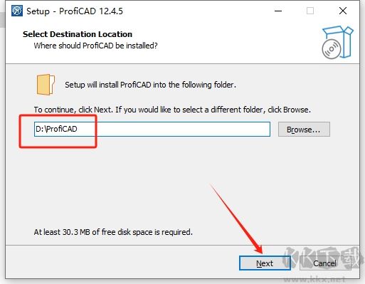 ProfiCAD破解版安裝步驟3