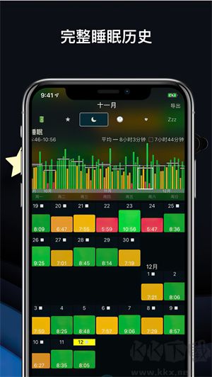 AutoSleep睡眠監(jiān)測(cè)