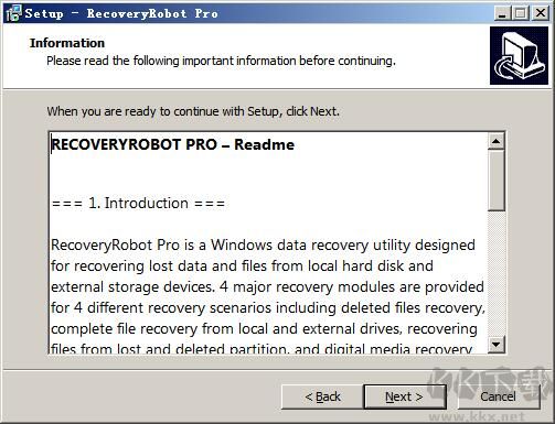 RecoveryRobot Pro截圖