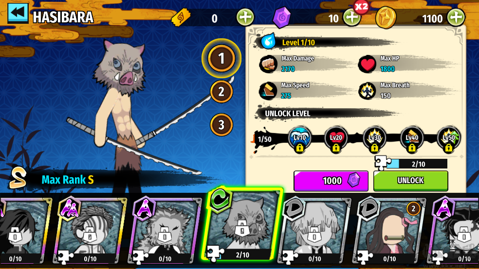 火柴人鬼滅之刃內(nèi)置菜單版