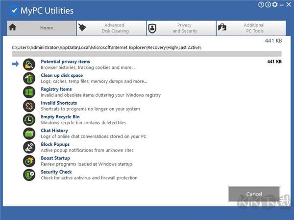 MyPC Utilities(系統(tǒng)優(yōu)化清理工具)