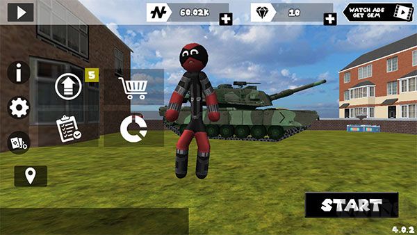 火柴人繩索英雄無廣告版