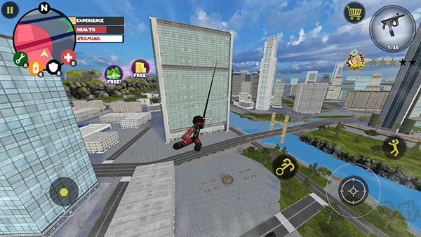 火柴人繩索英雄無廣告版