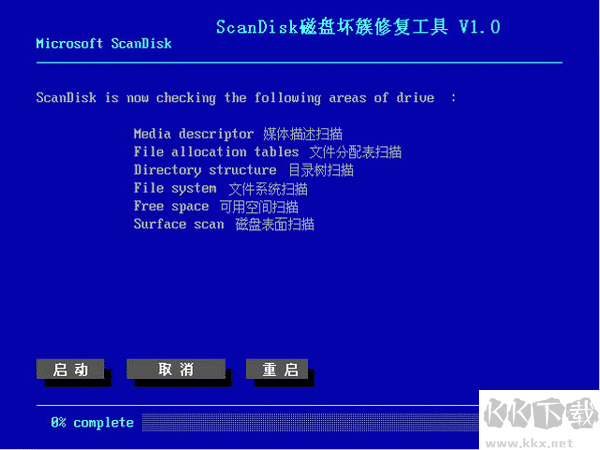 scandisk(磁盤修復(fù)工具)