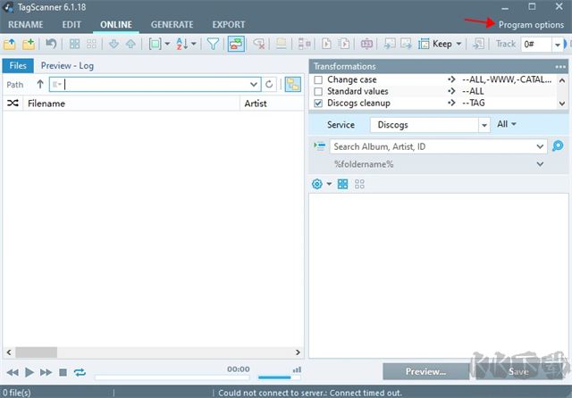 TagScanner(MP3標(biāo)簽修改器)