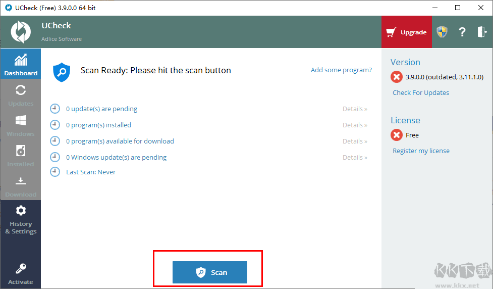 UCheck(軟件更新工具)
