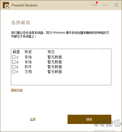 Prevent Restore(徹底刪除文件)