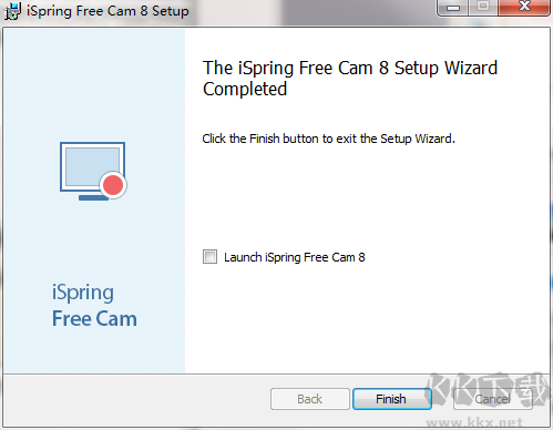ispring free cam(免費錄制屏幕軟件)
