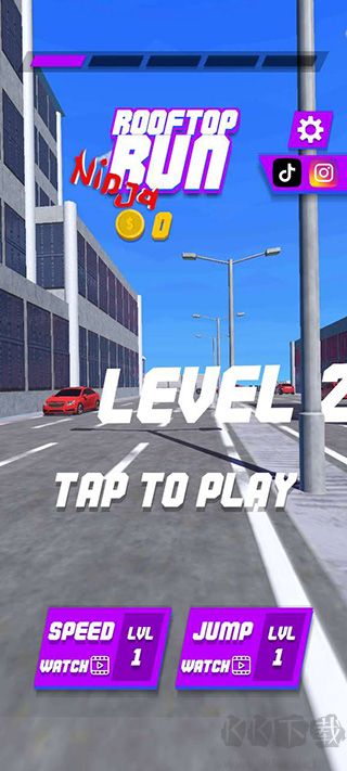 屋頂忍者跑(Rooftop Run Ninja)