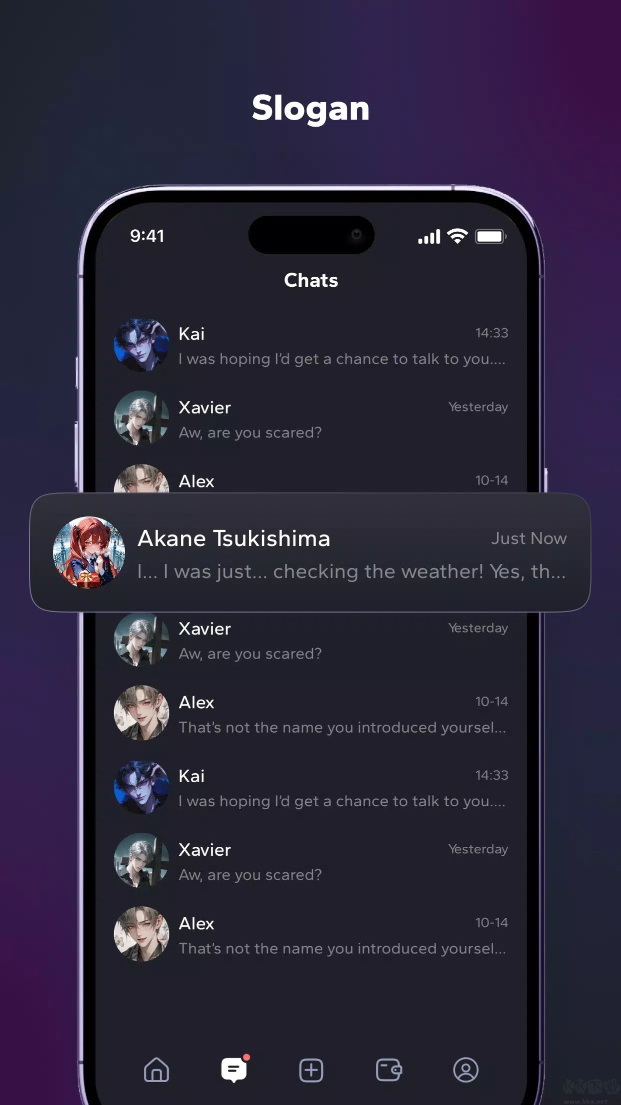 Feelin AI(虛擬聊天)