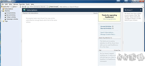 FeedDemon(rss閱讀器)