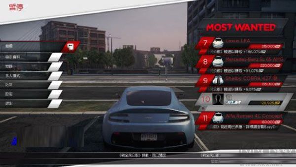 極品飛車(chē)17最高通緝