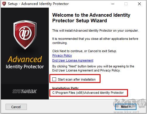 Advanced Identity Protector(系統(tǒng)信息安全保護(hù)工具)
