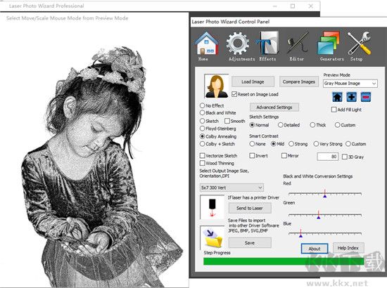 Laser Photo Wizard Pro(激光雕刻軟件)