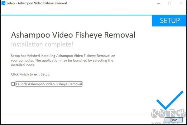 Ashampoo Video Fisheye Removal(魚眼效果去除工具)