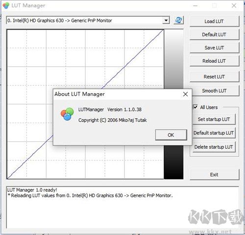 lut manager(屏幕色彩管理軟件)
