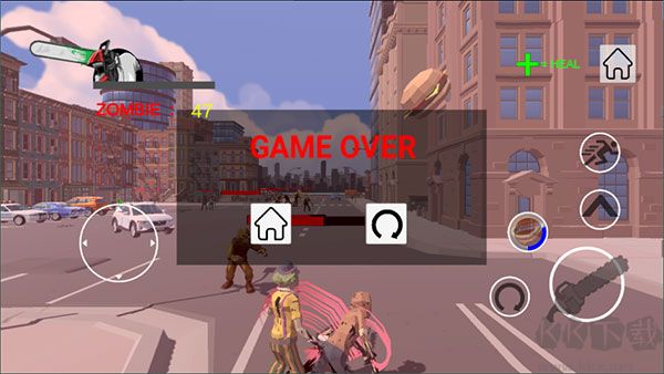 電鋸人大戰(zhàn)僵尸