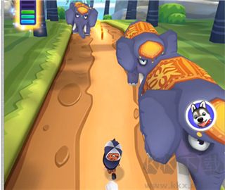 爸爸去哪兒全明星跑酷