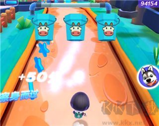 爸爸去哪兒全明星跑酷