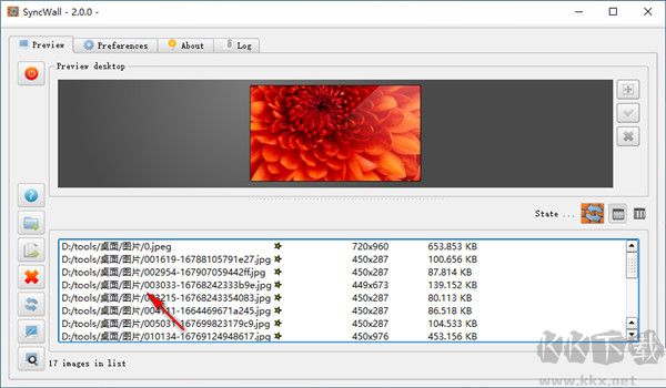 syncwall(電腦壁紙自動更換工具)