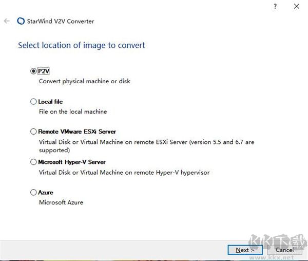 StarWind V2V Converter(虛擬磁盤轉(zhuǎn)換工具)