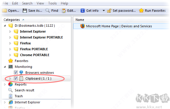 LinkCollector(便攜式書簽管理器)