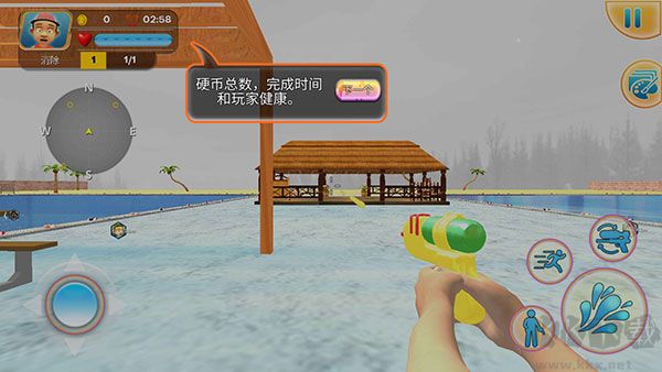 競(jìng)技場(chǎng)水上射擊