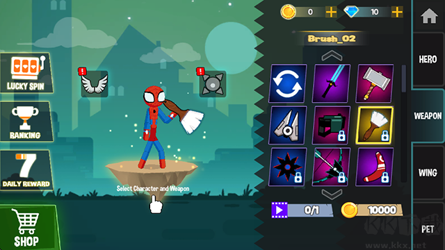 至尊火柴人格斗(Stickman Fighting Supreme)