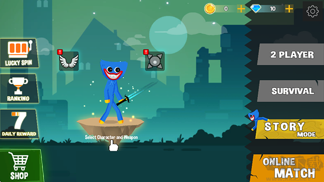 至尊火柴人格斗(Stickman Fighting Supreme)