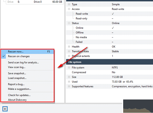 Diskovery(硬盤數(shù)據(jù)檢測軟件)