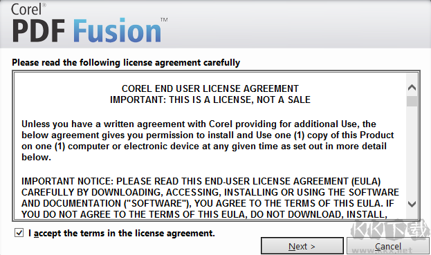 Corel PDF Fusion(PDF編輯查看軟件)