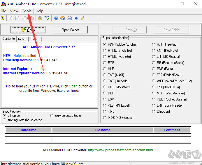 chm converter(chm文件格式轉(zhuǎn)換工具)