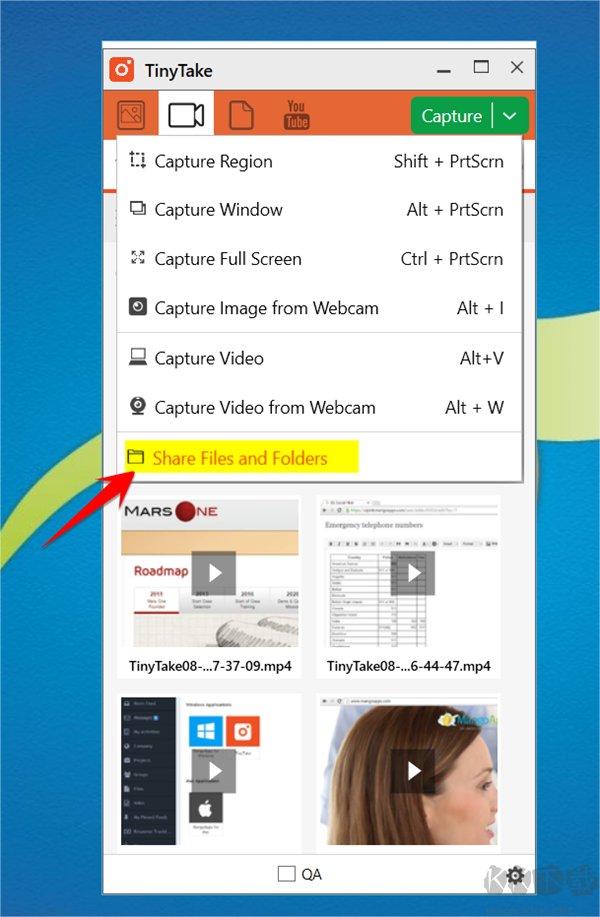 TinyTake(截屏錄屏工具)