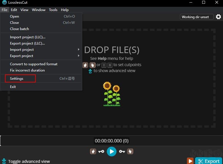 LosslessCut(視頻剪切)