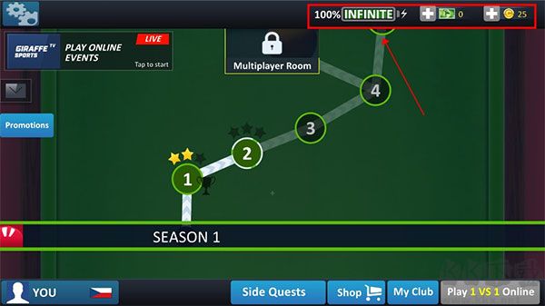 斯諾克全明星手機版