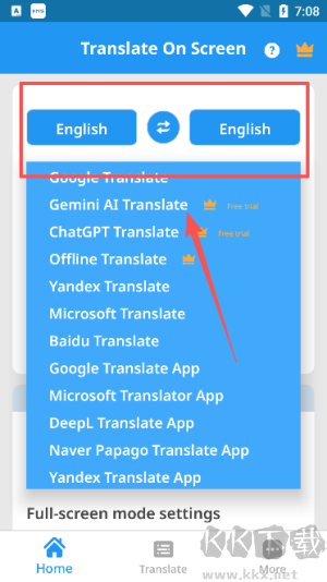 Translate On Screen屏幕翻譯