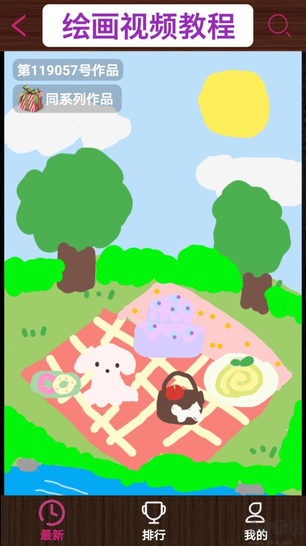 孩子畫(huà)畫(huà)