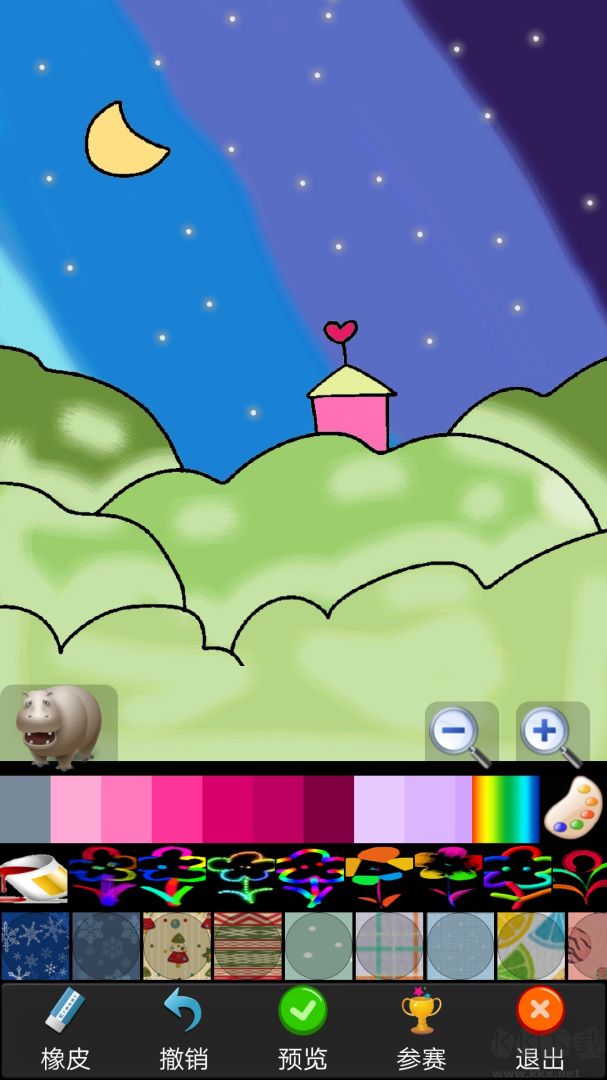 孩子畫(huà)畫(huà)