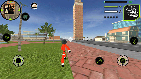 圣誕火柴人繩索英雄