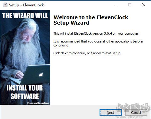 ElevenClock(Win11時(shí)鐘美化工具)